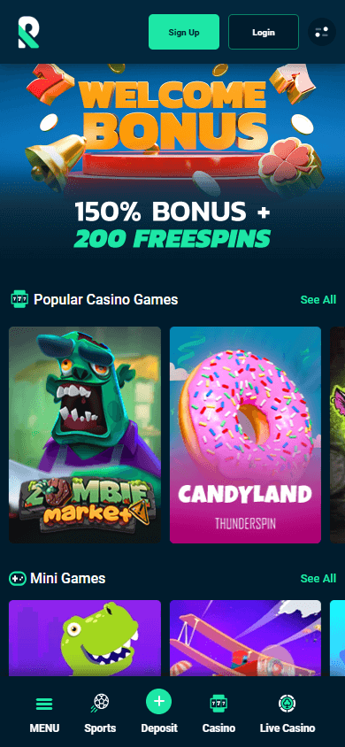 Rolletto Casino Mobile screenshot
